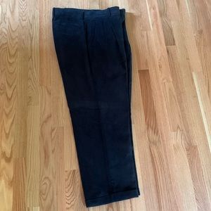 Joeseph & Feiss Used Navy Blue Men’s pants 36 30 cuffed legs